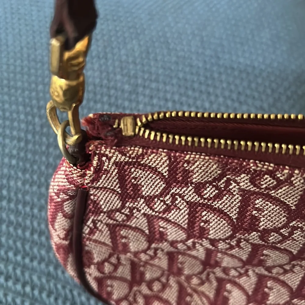 DIOR Oblique Canvas Mini Saddle Baguette - Picture 6 of 10